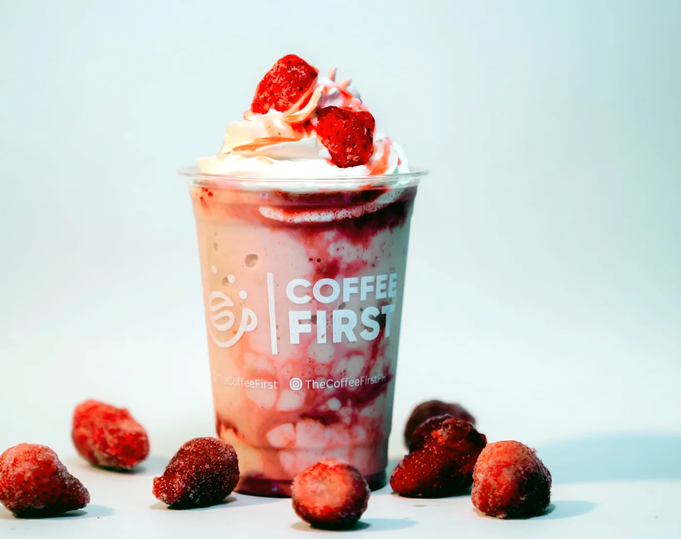 Strawberry Cream Frappe